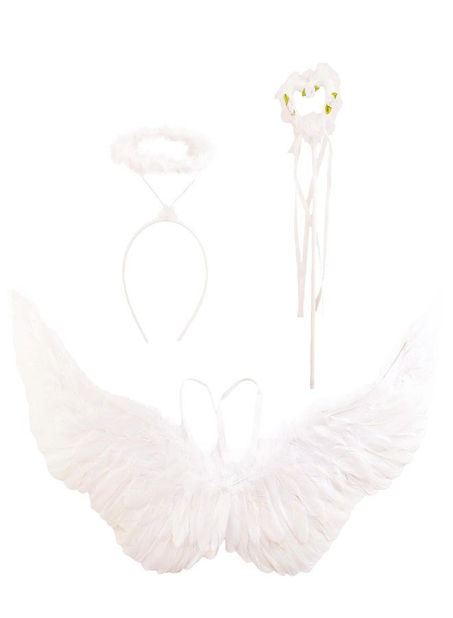 Nishine Angel Wing Halo Wand Costume Set (78x35cm) - Image 1